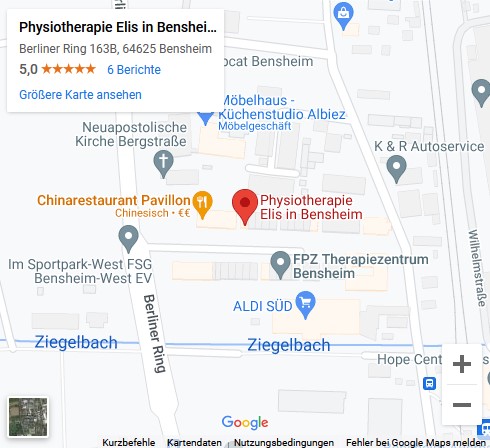 Physiotherapie Bensheim Manuelle Therapie Bensheim